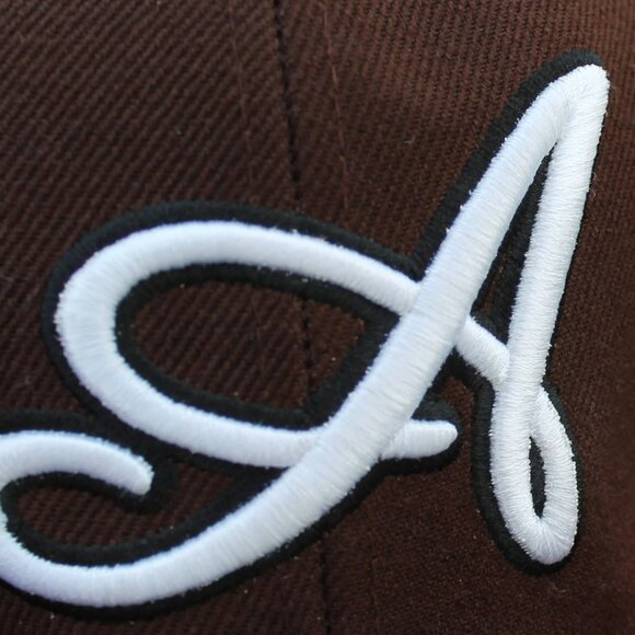 🤎⚾Script A - Black/White Brand - "High Quality Premium Headwear" Hat, Cap - Picture 5 of 7